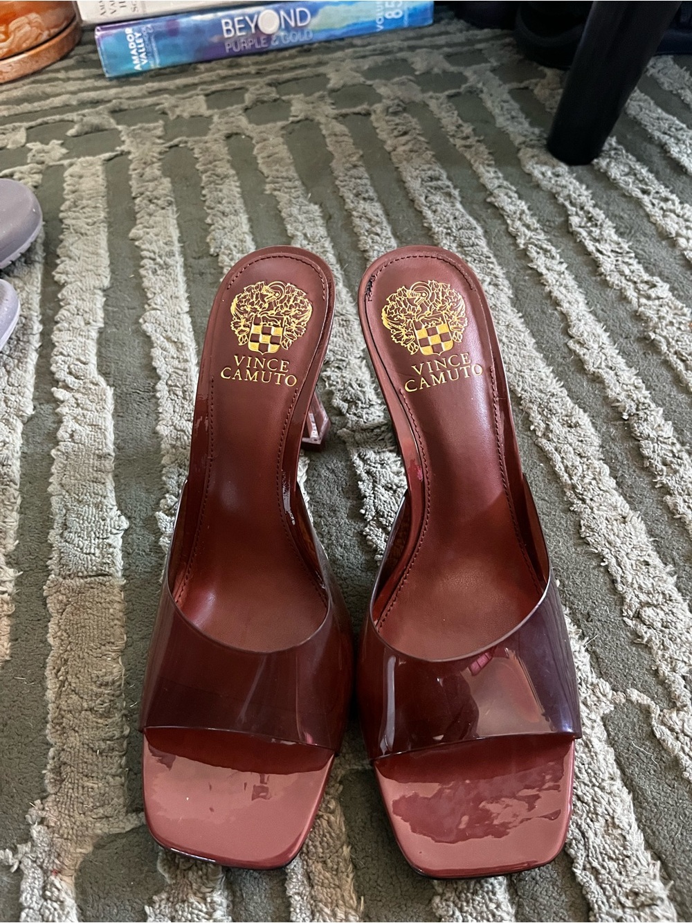 Vince Camuto Rendivi Lucite Heels